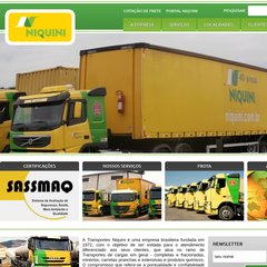 niquini.com.br A EMPRESA, PRODUTOS, FROTA