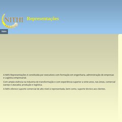 Página inicial - Nithi - Comercio e Representação LTDA