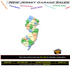 Www Njgaragesales Com New Jersey Garage Sales