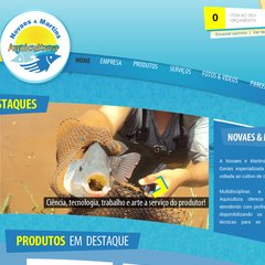 nmaquicultura.com.br Novaes e Martins - Aquicultura, empresa, produtos