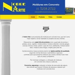 Nobre Arte Molduras em concreto