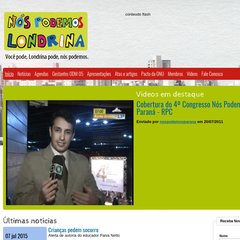 nospodemoslondrina.org.br Início, Agendas, Atas e artigos