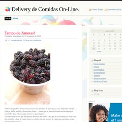 obachegou.wordpress.com Delivery de Comidas On-Line., Início, Tempo de&nbsp;Amoras!