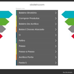 O Baleiro - Fone: (51)3523-3842 - Parobé / RS - Balas, doces, festa, biscoito,