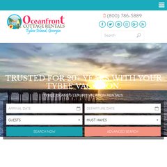 Www Oceanfrontcottage Com Oceanfront Cottage Rentals On Tybee Island