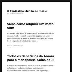 O Fantastico Mundo De Nicole