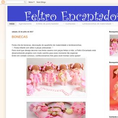 ofeltroencantado.blogspot.com Início, Moldes, Contatos