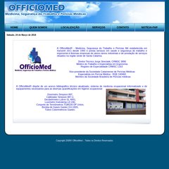 ::.OfficioMed - Medicina, Seguran&ccedil;a do Trabalho e Ergonomia.::
