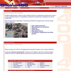 oficina400.com.br Automóvel sinistro on-line mecânica funilaria pintura seguradora BRADESCO Hannover Vera Cruz Unibanco Trevo Sul America Real Itaú HSBC Interbrazil AIG AGF American Home