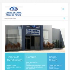 Cl&iacute;nica de Olhos Oeste do Paran&aacute;