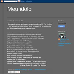 oliversykesdivo.blogspot.com 09:05, 0 comentários, #Oliver Scott sykes diz :