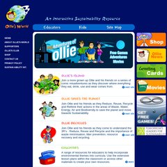 Ollie's World - Interactive sustainability resource for kids