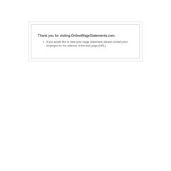 Www Onlinewagestatements Com Online Wage Statements