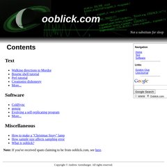 Ooblick.com