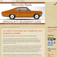 Opala1977 - Dedicado ao Chevrolet Opala e seus contemporâneos