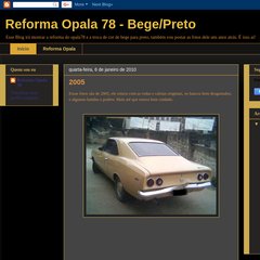 Reforma Opala 78 - Bege/Preto
