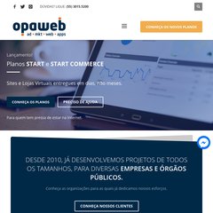 OpaWeb: Fature Mais Pela Internet
