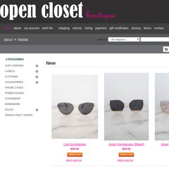 Open Closet | Online Fashion Store | Womens Clothing and Accessories | Brisbane,