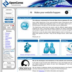Home :: OpenCores