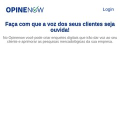 Opine Now! - Sua Enquete Gr