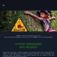 Povo indigena Paiter Surui, Rondonia, Brasil