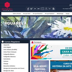 Pandora Escola de Arte - Arte é na Pandora !!! Desenho é na Pandora!!!