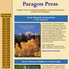 Paragon Press-Wildlife and Nature Photography Books in Colorado