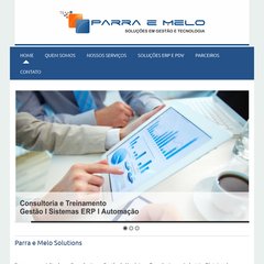 parraemelo.com.br + Not&iacute;cias, Clientes:, Parcerias: