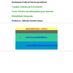 Curso de Informática - Prof. Alfredo P. Gomes