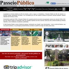 Passeio P&uacute;blico - Rio de Janeiro
