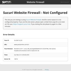 pastaonline.com.br Edições anteriores, Editorial, Editorial