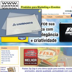 PASTAS ZIP ZAP - pastas promocionais - pastas zip - 11 4198-2203 - 11 4163-6041