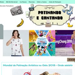 Patinando e Cantando
