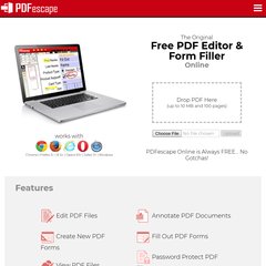 pdf editor pdfescape pdf editor pdfescape