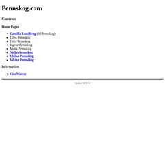 pennskog.com Pennskog, Niclas Pennskog, Camilla Pennskog