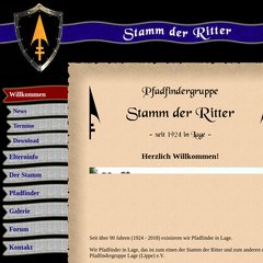 Www Pfadfinder Lage De Stamm Der Ritter