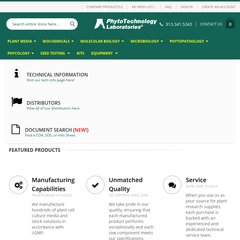 www.Phytotechlab.com  Home Page  PhytoTechnology