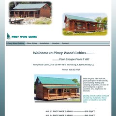 Www Pineywoodcabin Com Piney Wood Cabins