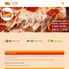pizzadelera.com.br Pizzaria em Salvador Delivery 24 HORAS A melhor pizzaria da Pituba na cidade de Salvador, Pizzaria Pituba, Pizzaria de Lera