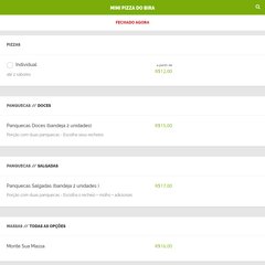 Mini Pizza do Bira