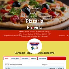 Pizzaria Fl&oacute;rida - Um Pedacinho da &Iacute;talia em Diadema