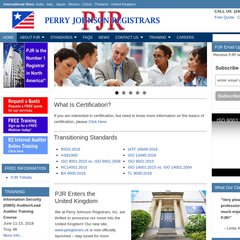 Perry Johnson Registrars - ISO 9000 Registration