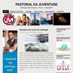 PASTORAL DA JUVENTUDE | Paróquia São Gonçalo – Porto – Cuiabá-MT