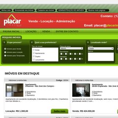 placarimoveis.com.br aluguel, apartamento, casa