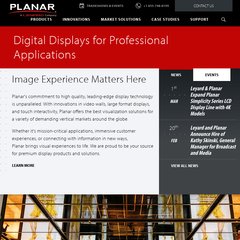 planar.com lcd monitors, computer monitors, projectors