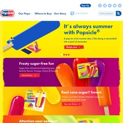Popsicle Ice Pops – frozen treats and snacks