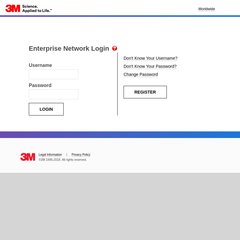 Enterprise Network Login