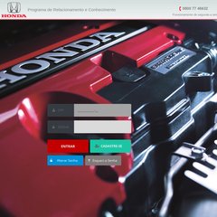 Portal Honda - Login