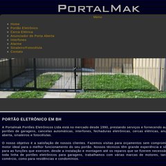 PORTALMAK | PORTÕES ELETRÔNICOS, CERCAS ELÉTRICAS, INTERFONES