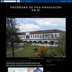 Programa de Pós-graduação em RI